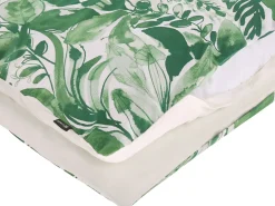 Set Copripiumino GREENWOOD Raso di Cotone 135 x 200 cm Verde