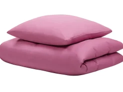 Set Copripiumino HARMONRIDGE Raso di Cotone 135 x 200 cm Rosa
