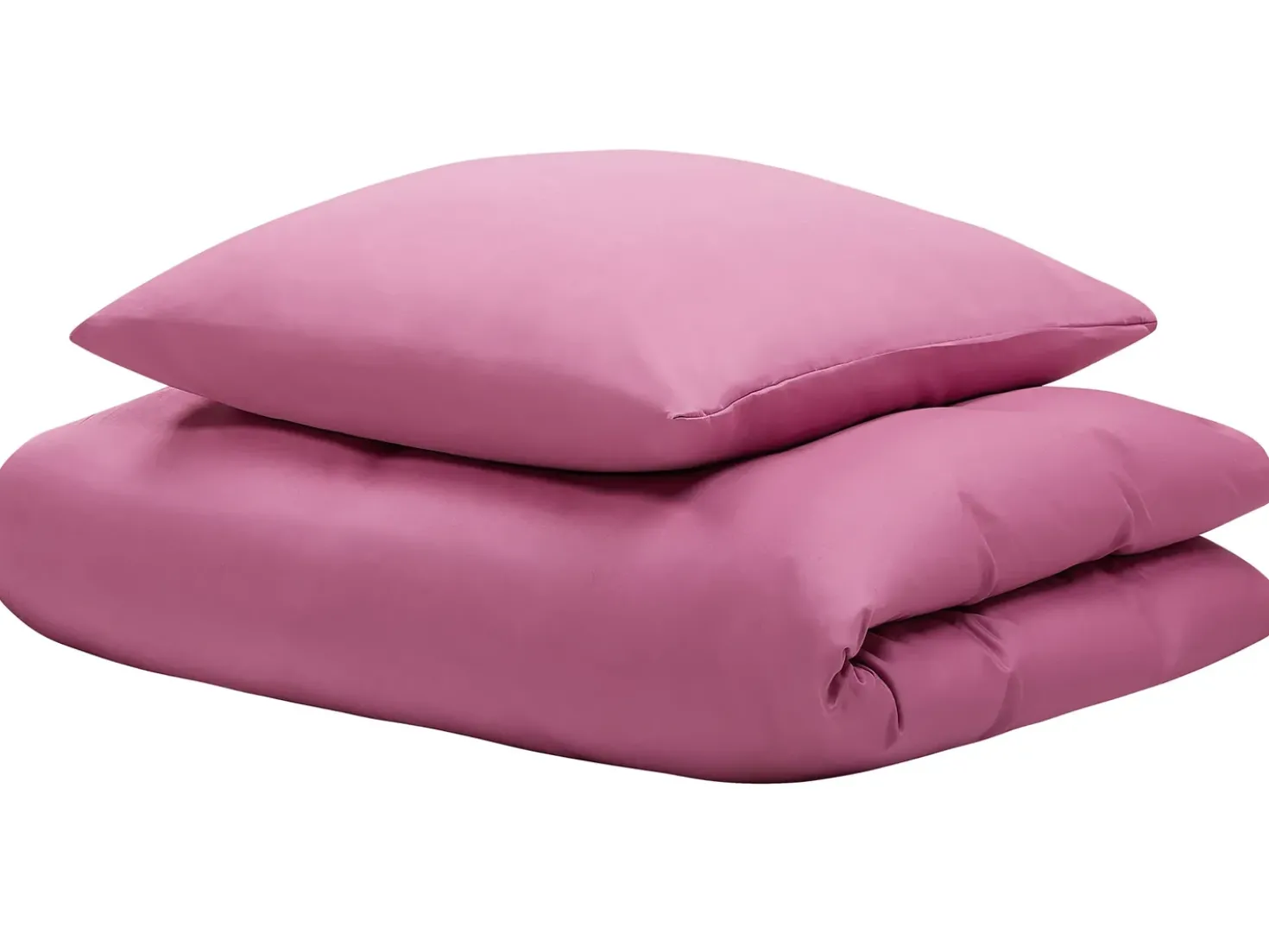 Set Copripiumino HARMONRIDGE Raso di Cotone 135 x 200 cm Rosa