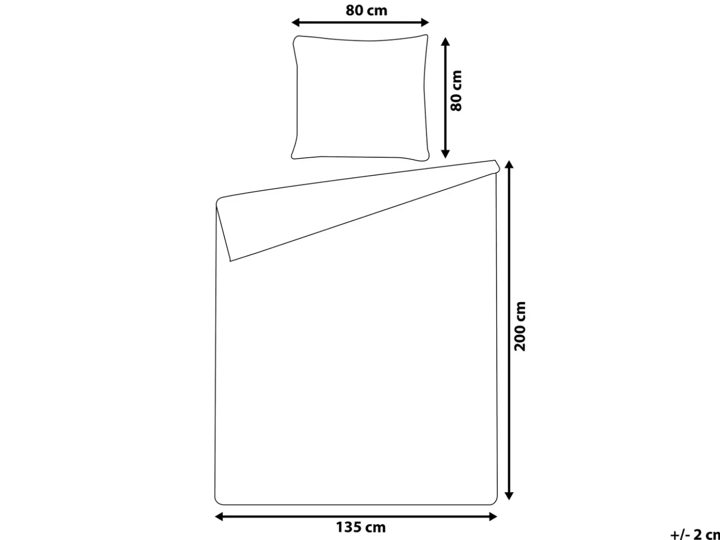 Set Copripiumino HARMONRIDGE Raso di Cotone 135 x 200 cm Rosa