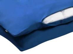 Set Copripiumino HARMONRIDGE Raso di Cotone 135 x 200 cm Blu scuro