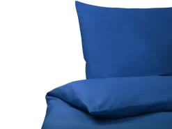 Set Copripiumino HARMONRIDGE Raso di Cotone 135 x 200 cm Blu scuro