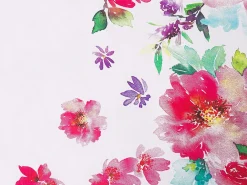 Set Copripiumino LARYNHILL Raso di Cotone 155 x 220 cm Rosa