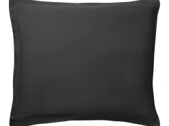 Set Copripiumino PARKROSE Raso di Cotone 220 x 240 cm Nero