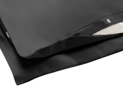 Set Copripiumino PARKROSE Raso di Cotone 220 x 240 cm Nero