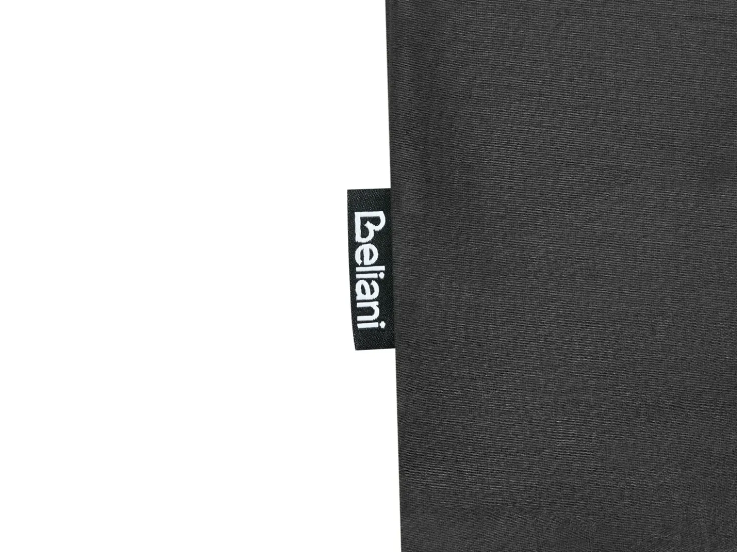 Set Copripiumino PARKROSE Raso di Cotone 220 x 240 cm Nero