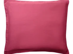 Set Copripiumino PARKROSE Raso di Cotone 220 x 240 cm Bordeaux