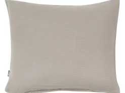 Set Copripiumino SUMNER Mussola di cotone 220 x 240 cm Tortora