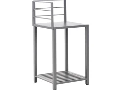 Set cucina da esterno 4 elementi con lavello VIGGIANO Metallo Grigio