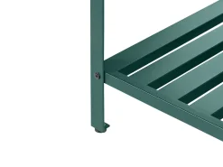 Set cucina da esterno 2 elementi con lavello MAENZA Metallo Verde