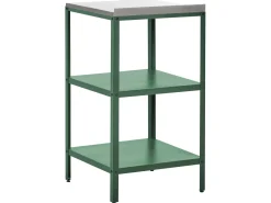 Set cucina da esterno 4 elementi con lavello VILAMA Metallo Verde