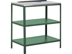 Set cucina da esterno 4 elementi con lavello VILAMA Metallo Verde