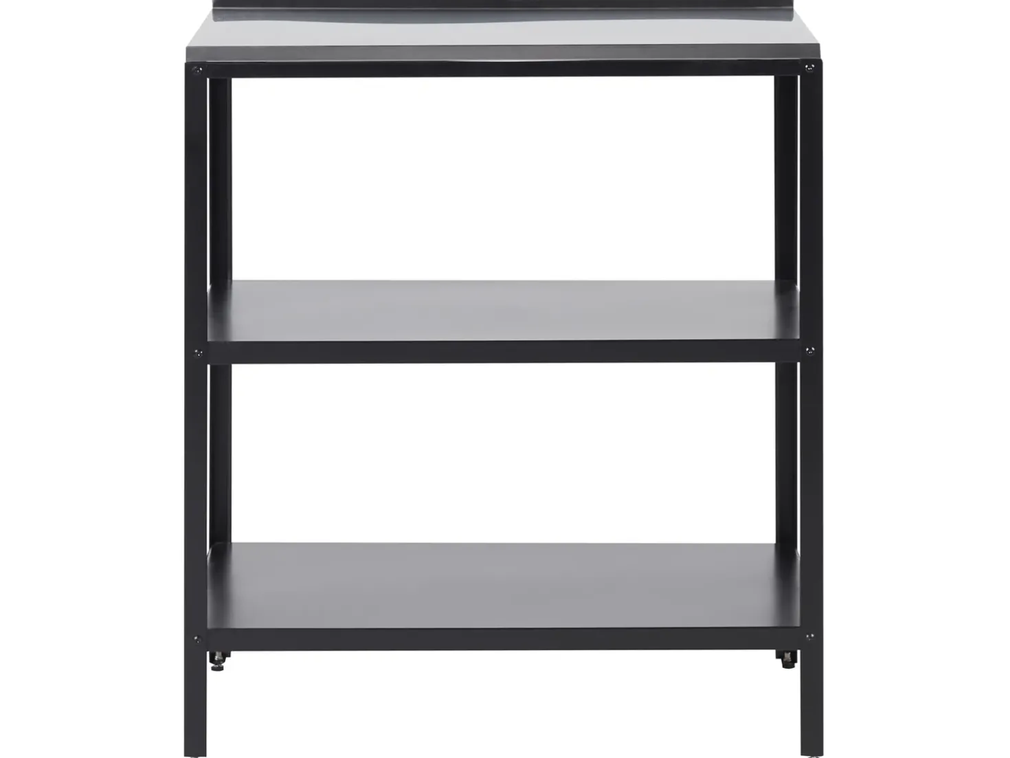 Set cucina da esterno 2 elementi con lavello VILAMA Metallo Nero