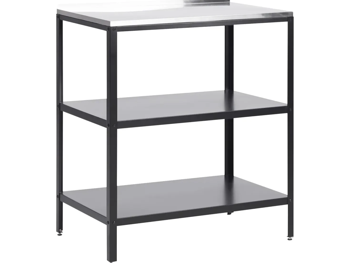 Set cucina da esterno 2 elementi con lavello VILAMA Metallo Nero