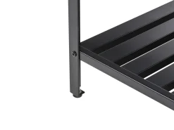 Set cucina da esterno 2 elementi con tavolo da bar MAENZA Metallo Nero