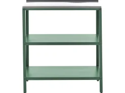 Set cucina da esterno 3 elementi con lavello VILAMA Metallo Verde