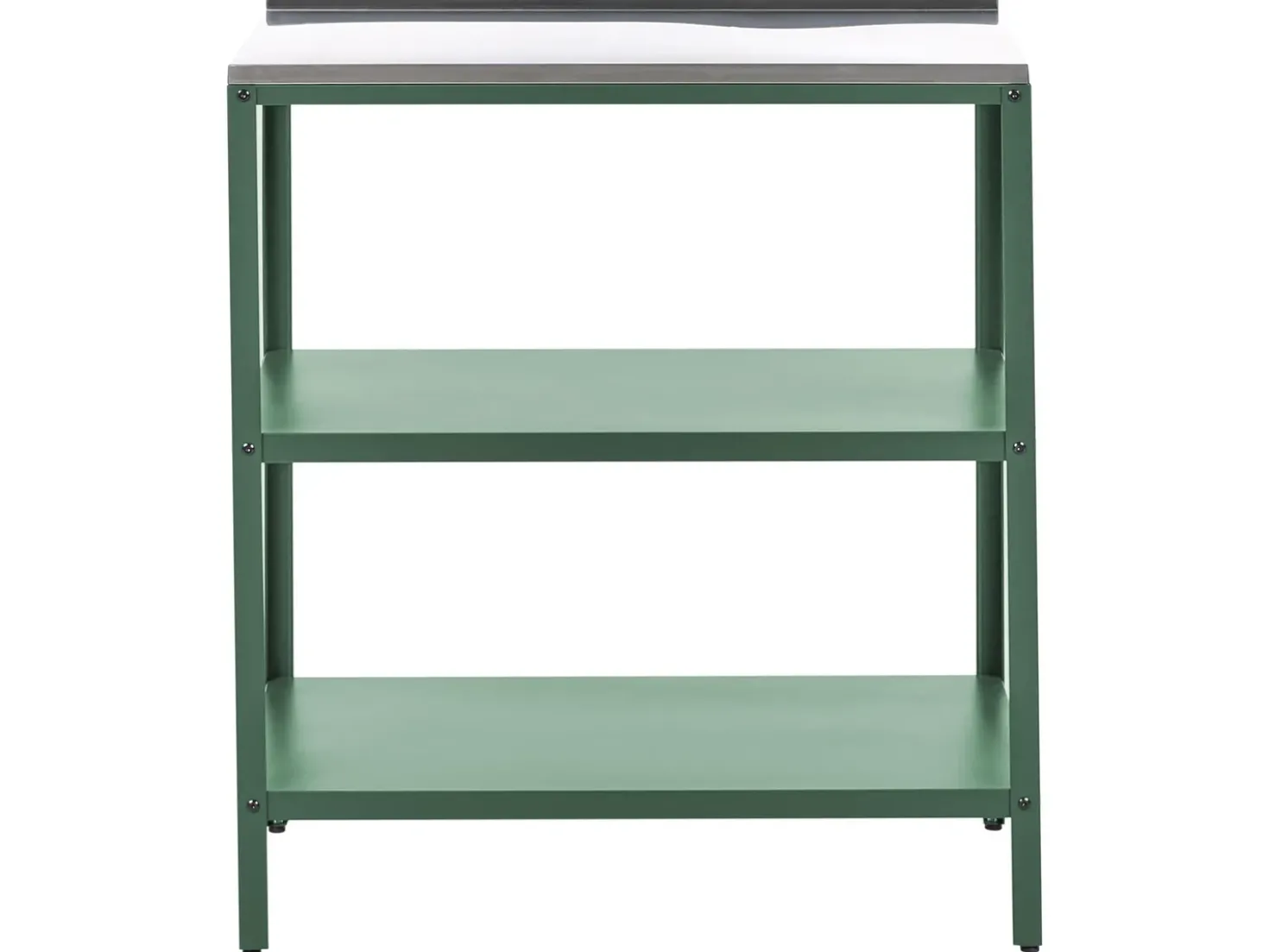 Set cucina da esterno 3 elementi con lavello VILAMA Metallo Verde