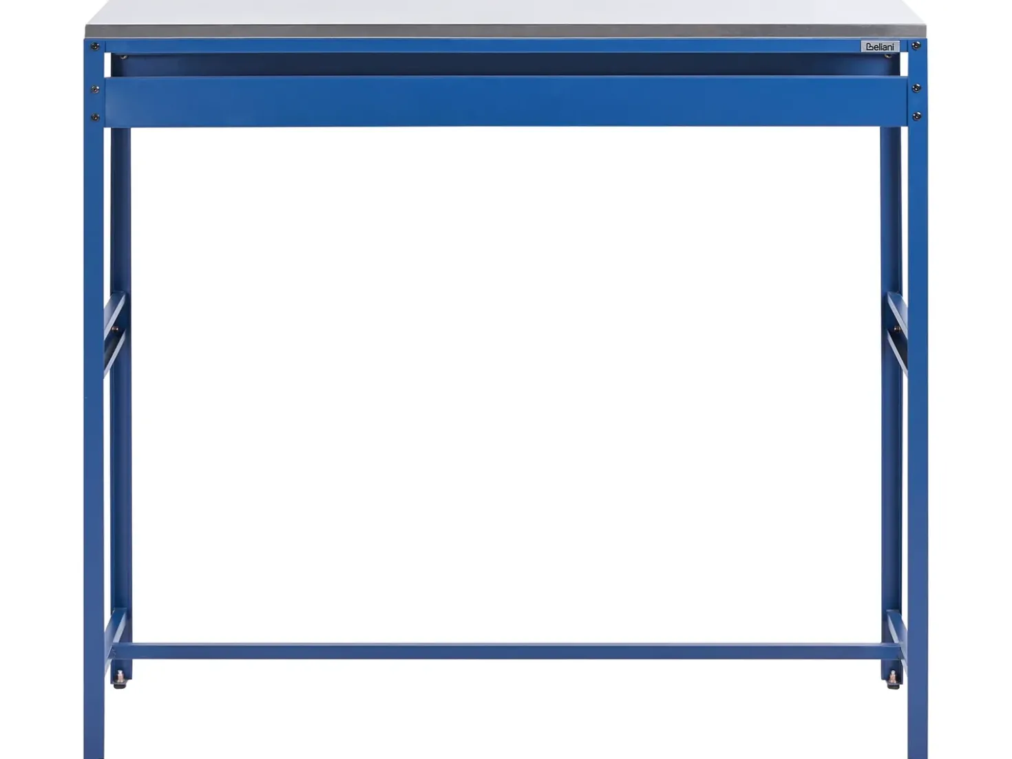 Set cucina da esterno 2 elementi con lavello MAENZA Metallo Blu