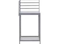Set cucina da esterno 4 elementi con lavello MIRADOR Rattan sintetico (PE) Grigio