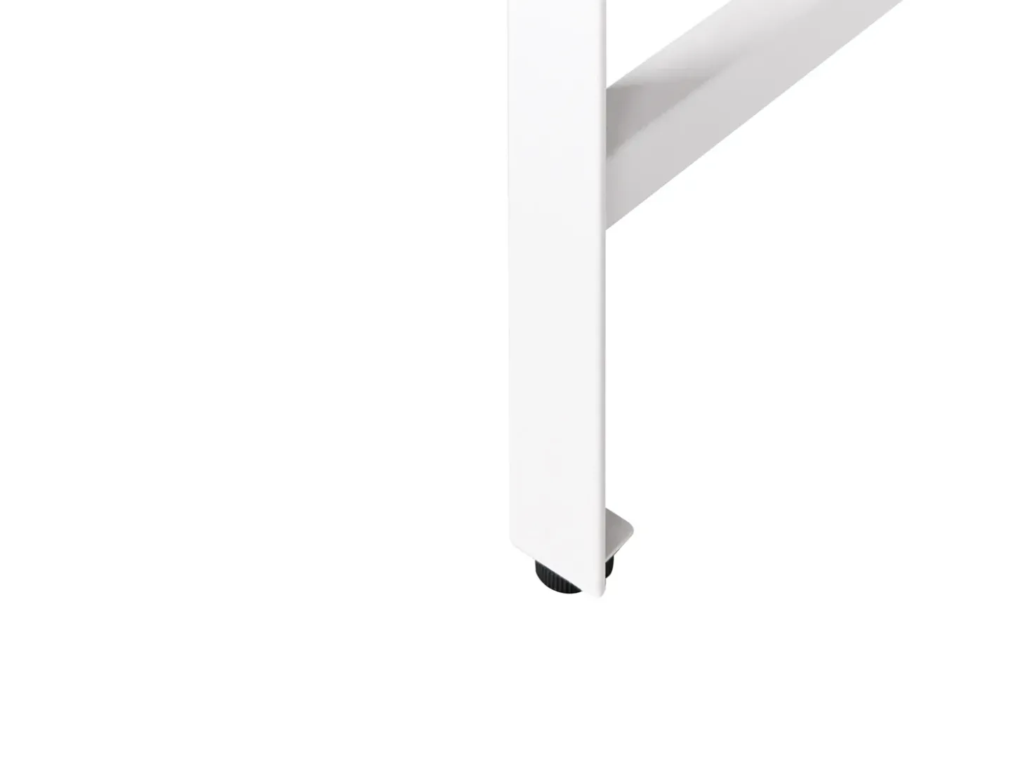 Set cucina da esterno 2 elementi con tavolo da bar MAENZA Metallo Bianco