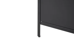 Set cucina da esterno 3 elementi con lavello VILAMA Metallo Nero