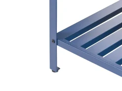 Set cucina da esterno 3 elementi con lavello MAENZA Metallo Blu