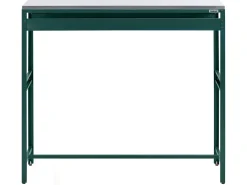 Set cucina da esterno 2 elementi con lavello MAENZA Metallo Verde