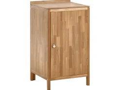 Set cucina da esterno 3 elementi con lavello VENOSA Legno d'acacia Marrone/Argento