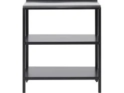 Set cucina da esterno 2 elementi con lavello VILAMA Metallo Nero