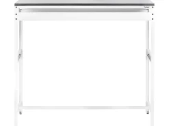 Set cucina da esterno 3 elementi con lavello MAENZA Metallo Bianco