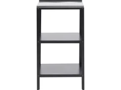Set cucina da esterno 4 elementi con lavello VILAMA Metallo Nero