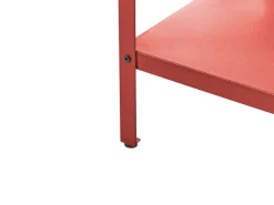 Set cucina da esterno 4 elementi con lavello VILAMA Metallo Rosso