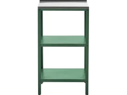 Set cucina da esterno 3 elementi con lavello VILAMA Metallo Verde