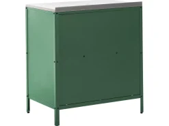 Set cucina da esterno 3 elementi con lavello VILAMA Metallo Verde