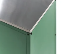 Set cucina da esterno 3 elementi con lavello VILAMA Metallo Verde