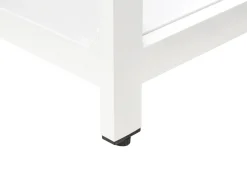 Set cucina da esterno 3 elementi con lavello ORTISEI Metallo Bianco