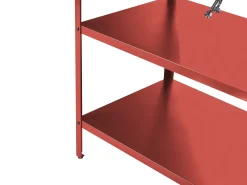 Set cucina da esterno 3 elementi con lavello VILAMA Metallo Rosso