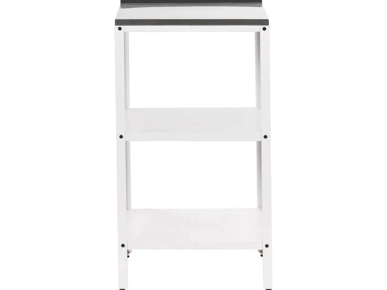 Set cucina da esterno 3 elementi con lavello VILAMA Metallo Bianco