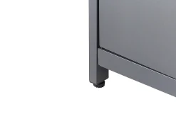 Set cucina da esterno con lavello ORTISEI Metallo Grigio grafite