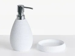 Set da 5 accessori per il bagno QUILA Bianco