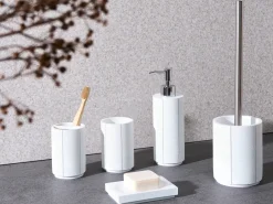 Set da 5 accessori per il bagno HUALLAGA Bianco