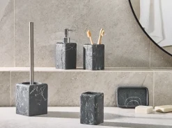 Set da 5 accessori per il bagno VILCANOTA Marmo nero