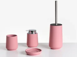 Set da 4 accessori per il bagno SUCHES Rosa