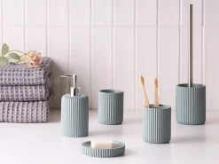 Set da 5 accessori per il bagno CAMANA Grigio chiaro