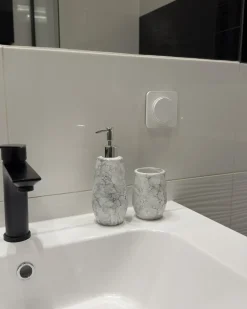 Set da 6 accessori per il bagno CALLELA Ceramica Bianco