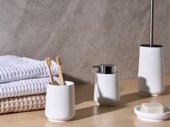 Set da 4 accessori per il bagno SUCHES Bianco