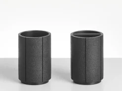 Set da 5 accessori per il bagno HUALLAGA Nero