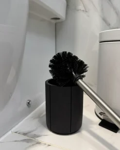 Set da 5 accessori per il bagno HUALLAGA Nero