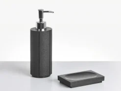 Set da 5 accessori per il bagno HUALLAGA Nero