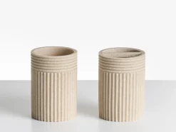 Set da 5 accessori per il bagno CHANCAY Beige chiaro